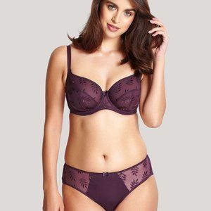 Panache Tango Aubergine Bra and Brief Set